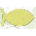 Fish Herb Plant-A-Shape Bookmark